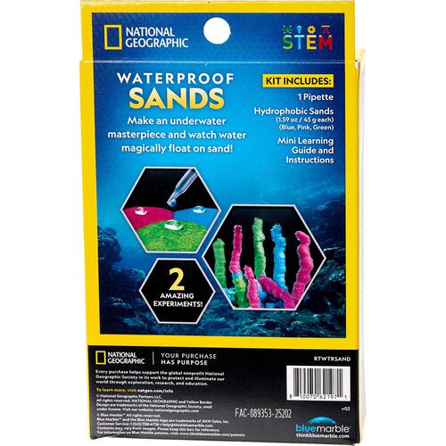 National Geographic Waterproof Sands Science Kit