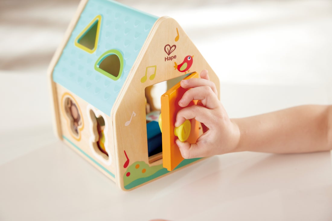 hape-critter-house-shape-sorter