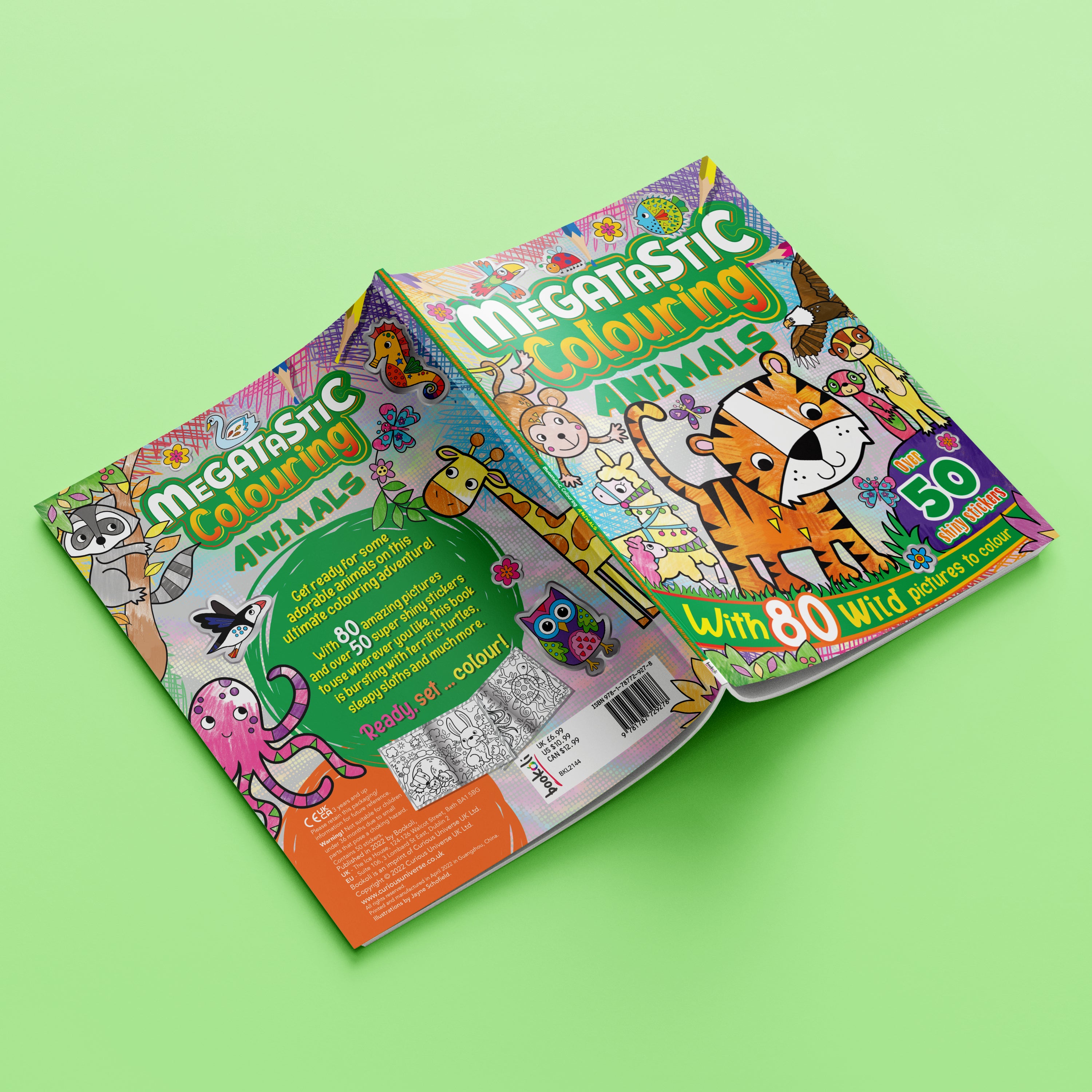 Megatastic Colouring: Animals