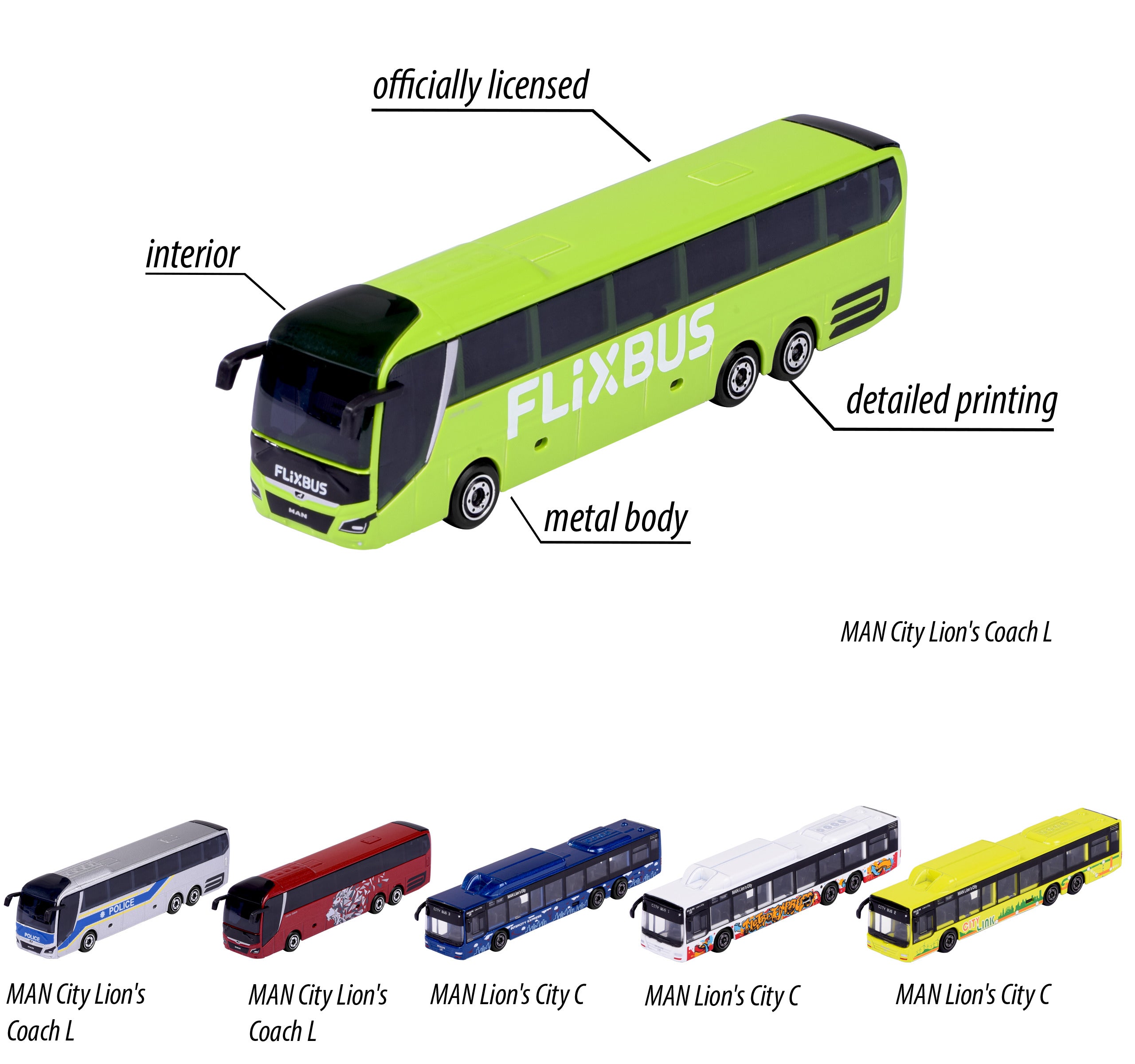 City MAN Busses