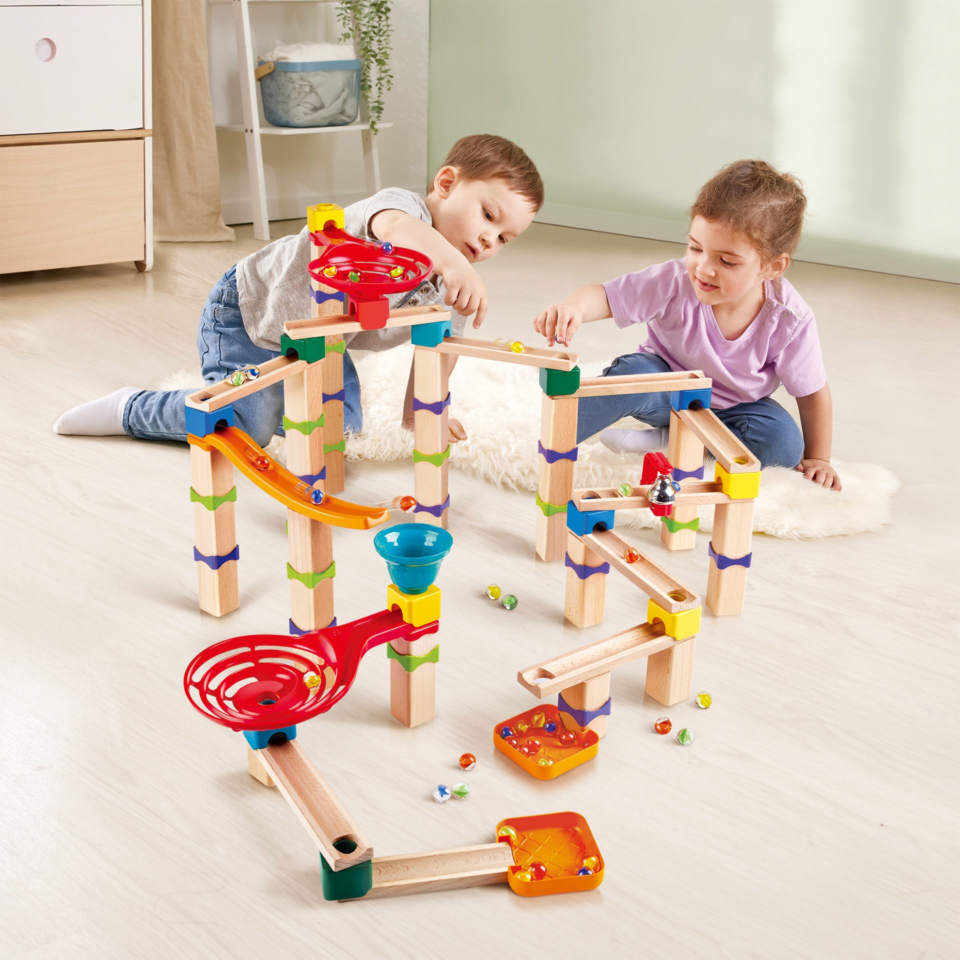 hape-marble-cascade-block-set