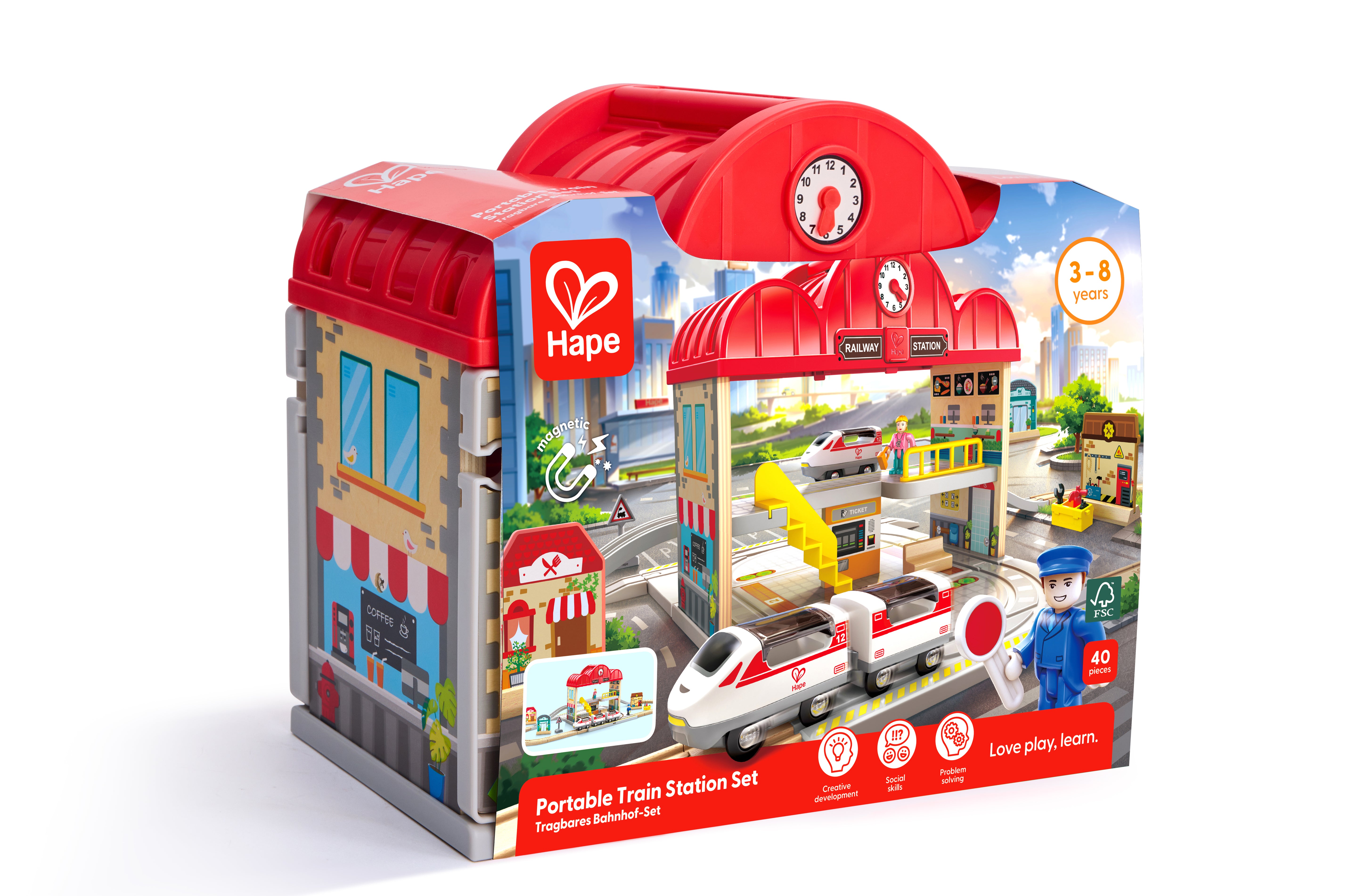 hape-portable-train-station-set