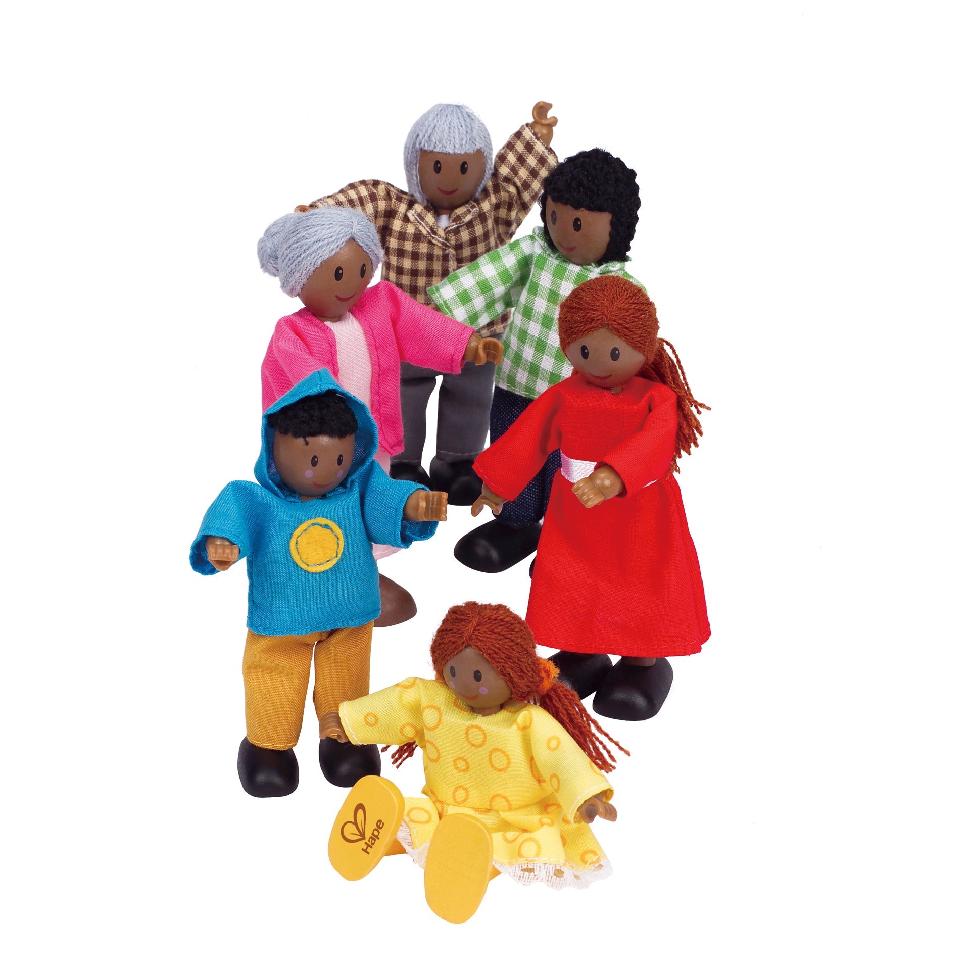 hape-happy-family-of-6-african-american