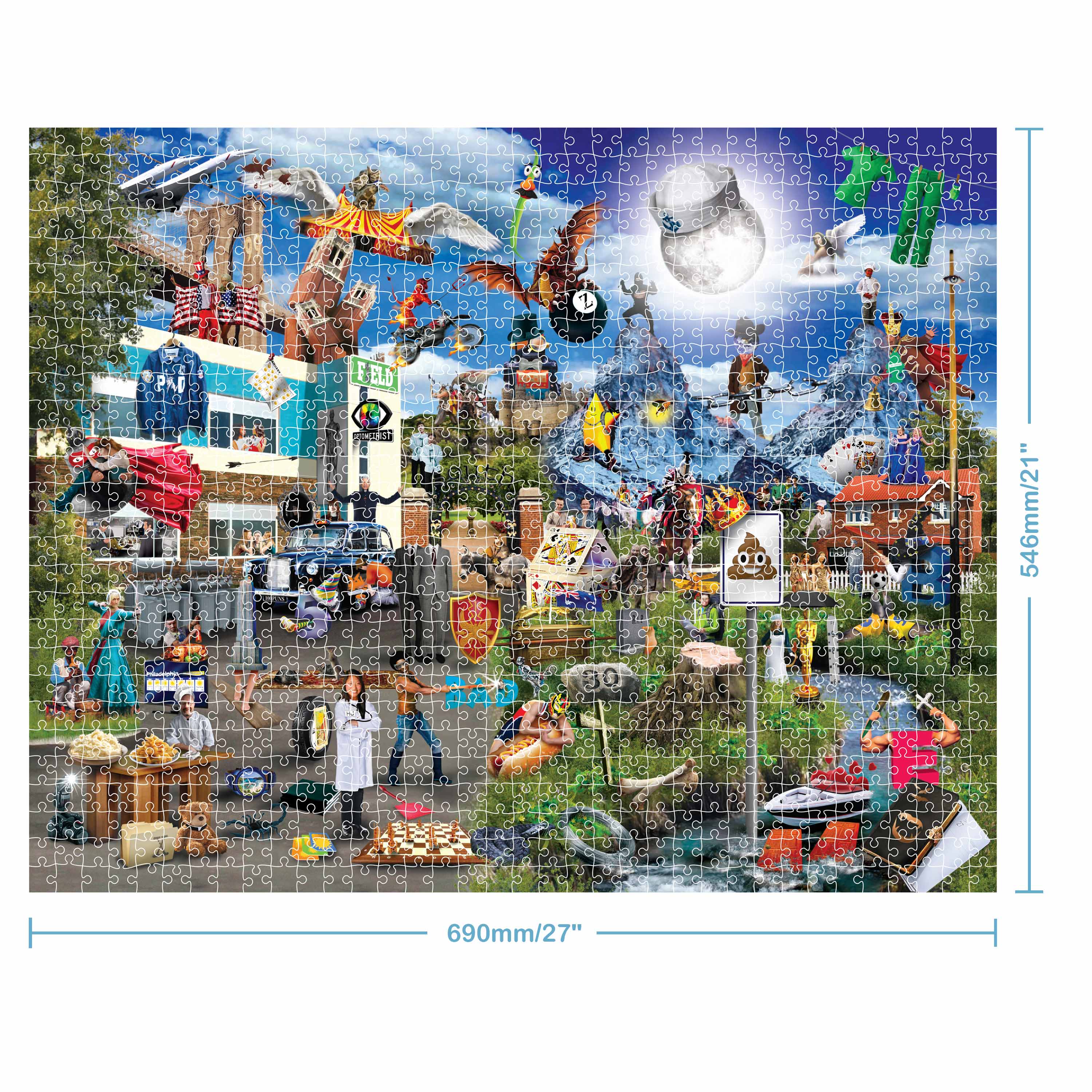 Mindbogglers 1000pc Jigsaw TV Shows