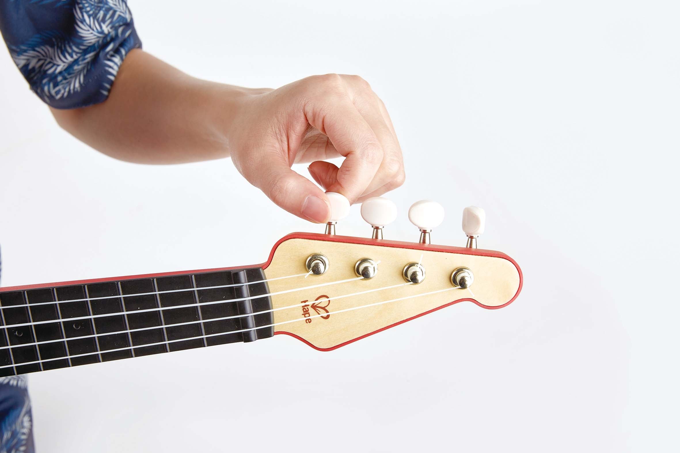 hape-learn-with-lights-ukulele-red