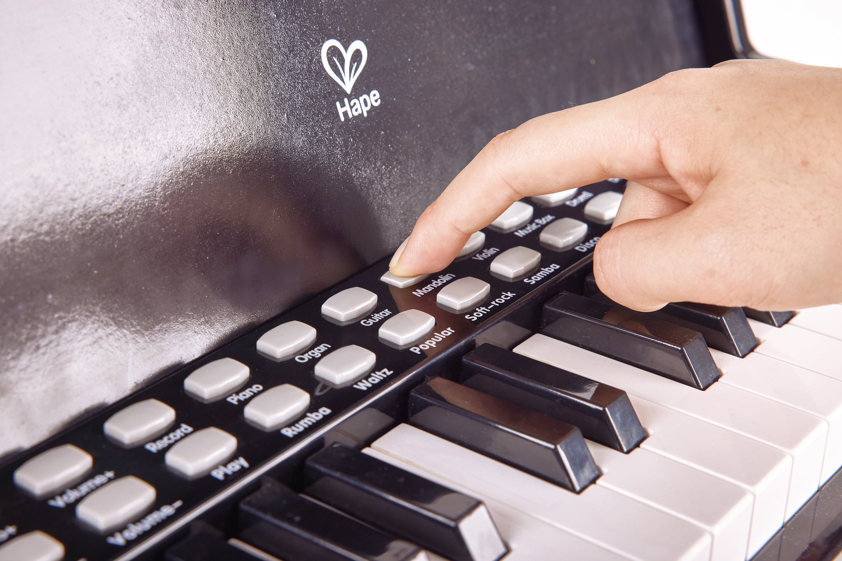 hape-learn-with-lights-black-piano-with-stool