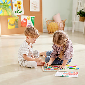 hape-double-sided-colour-puzzle-24pc-dinosaurs