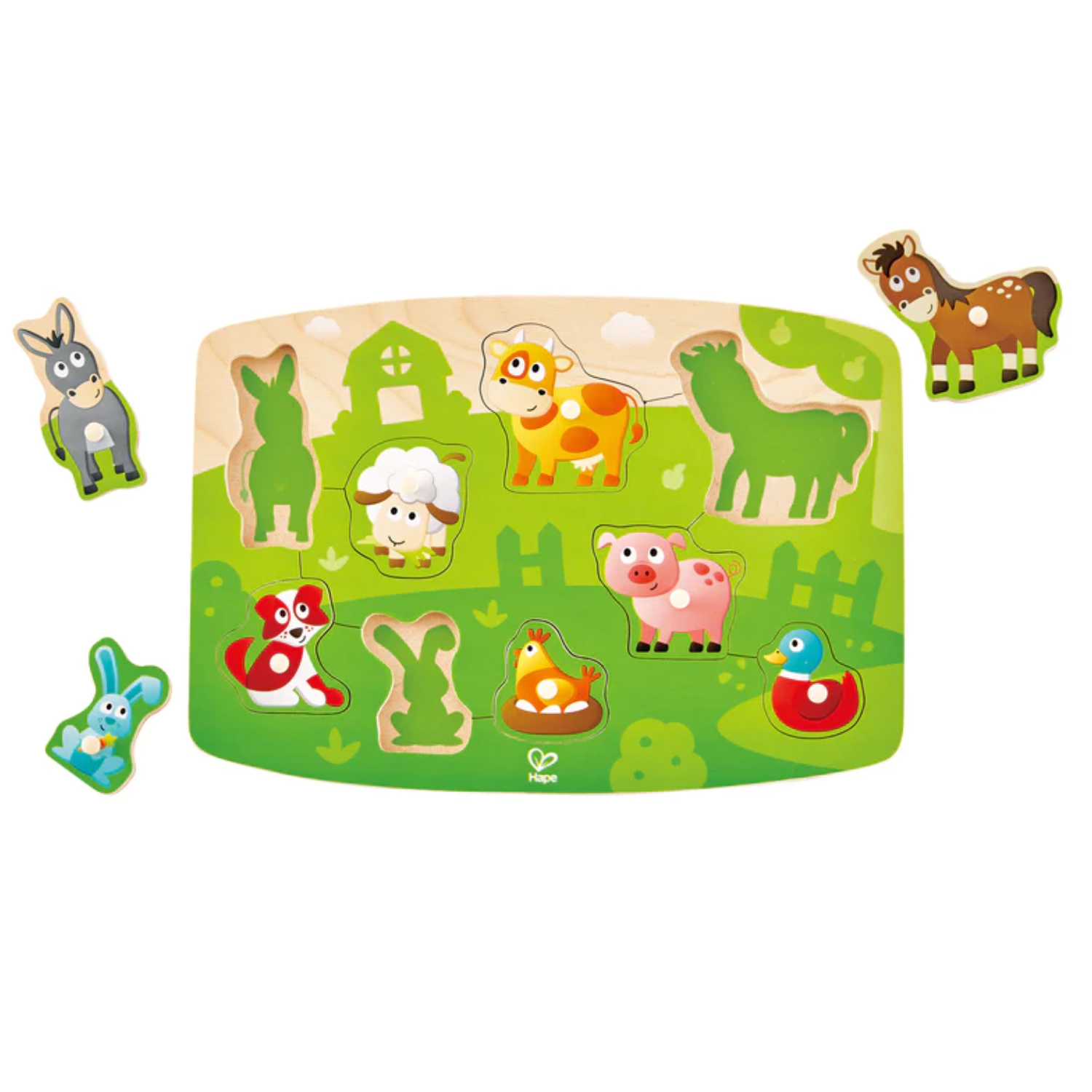 hape-farmyard-peg-puzzle