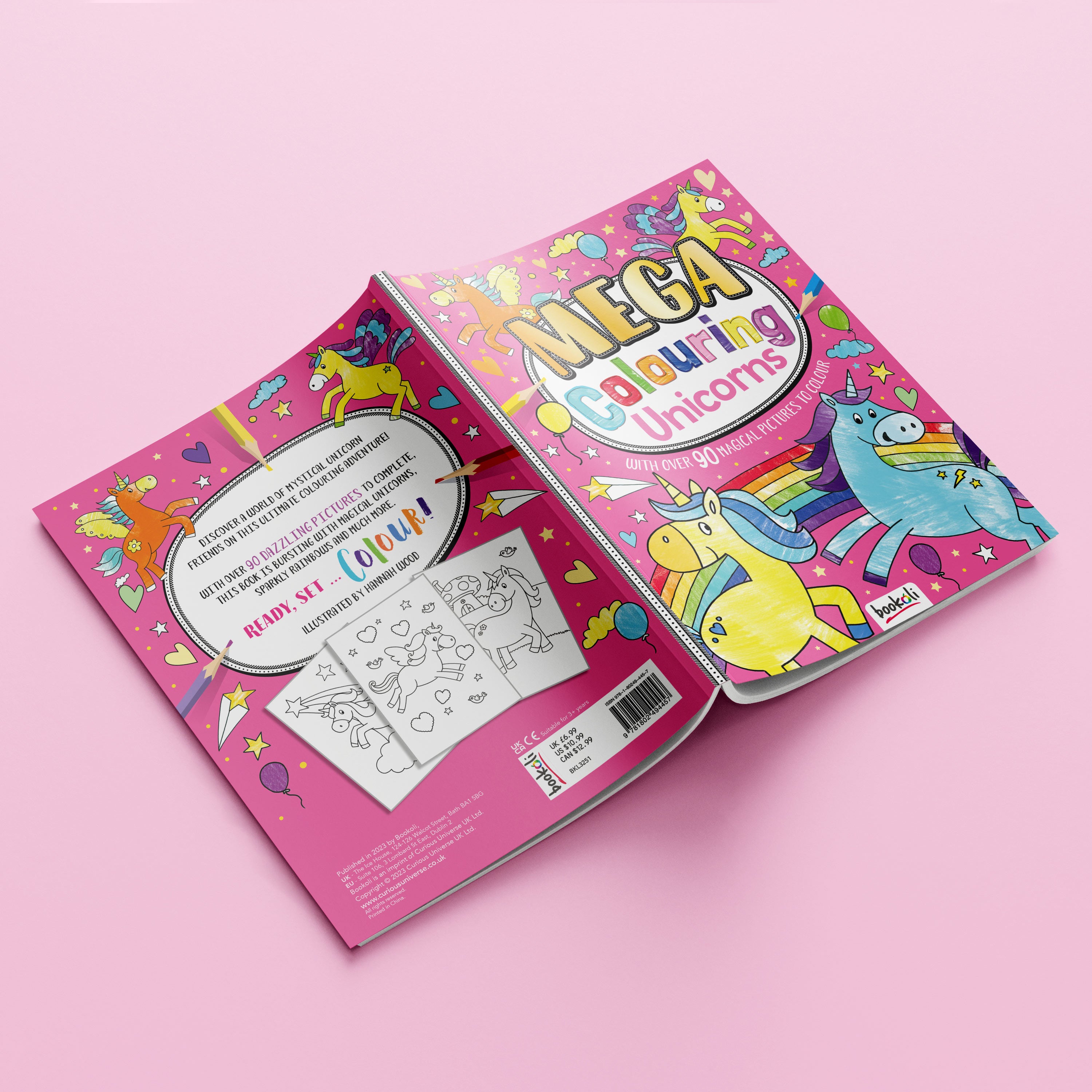 Mega Colouring: Unicorns
