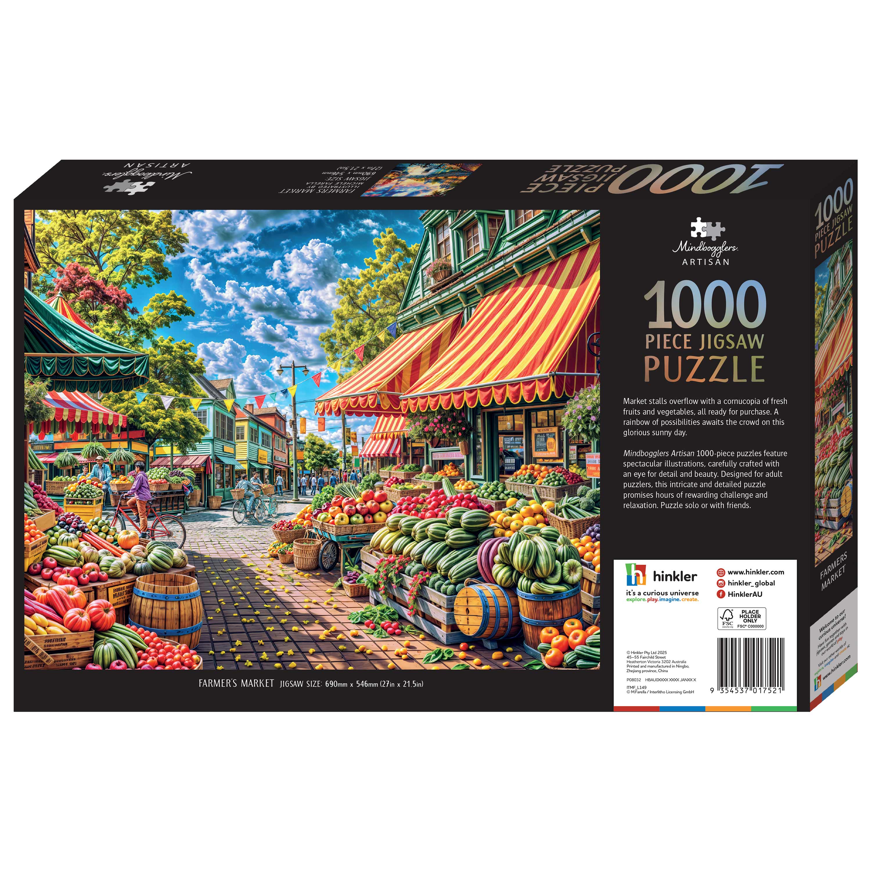 Mindbogglers Farmers Market 1000pc Puzzle