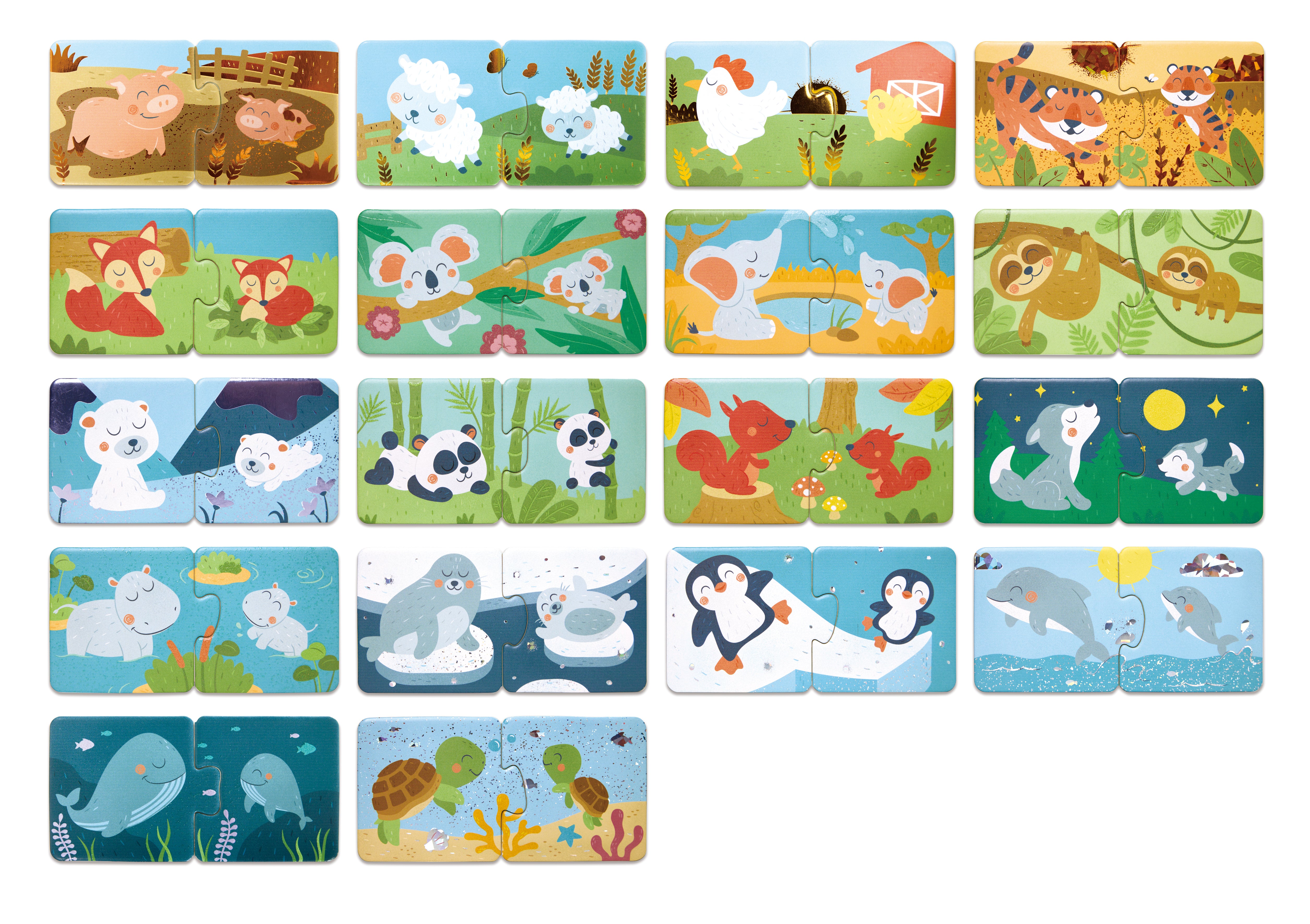 hape-animal-family-pairing-puz