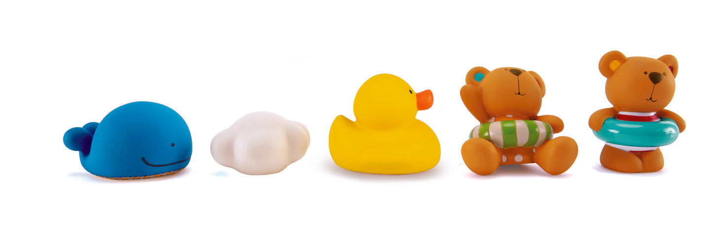 hape-teddy-and-friends-bath-squirts