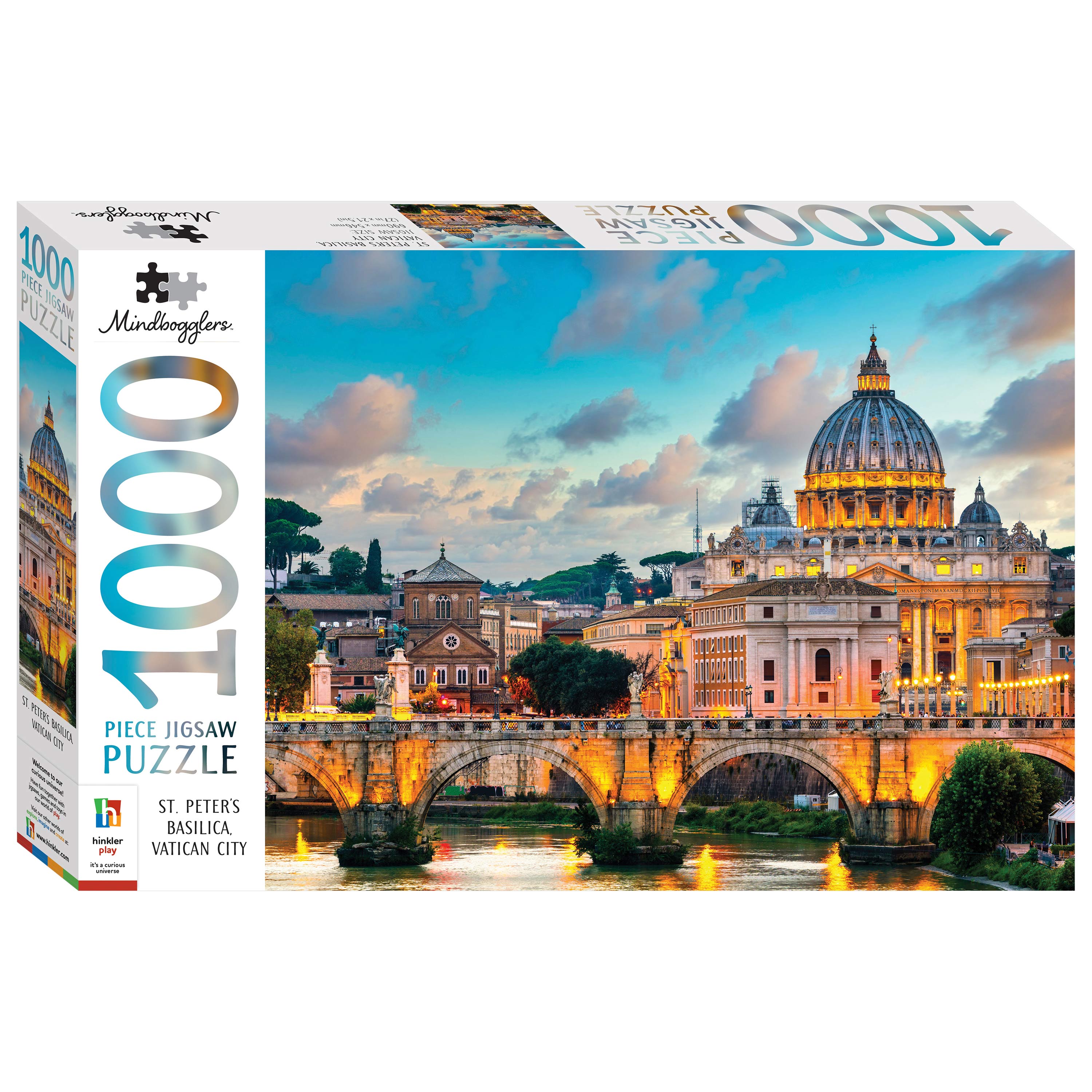 Mindbogglers 1000pc Jigsaw St. Peter's Basilica