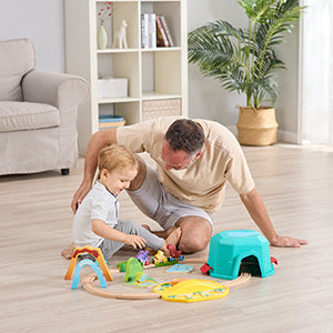 hape-dinosaur-train-bucket-set