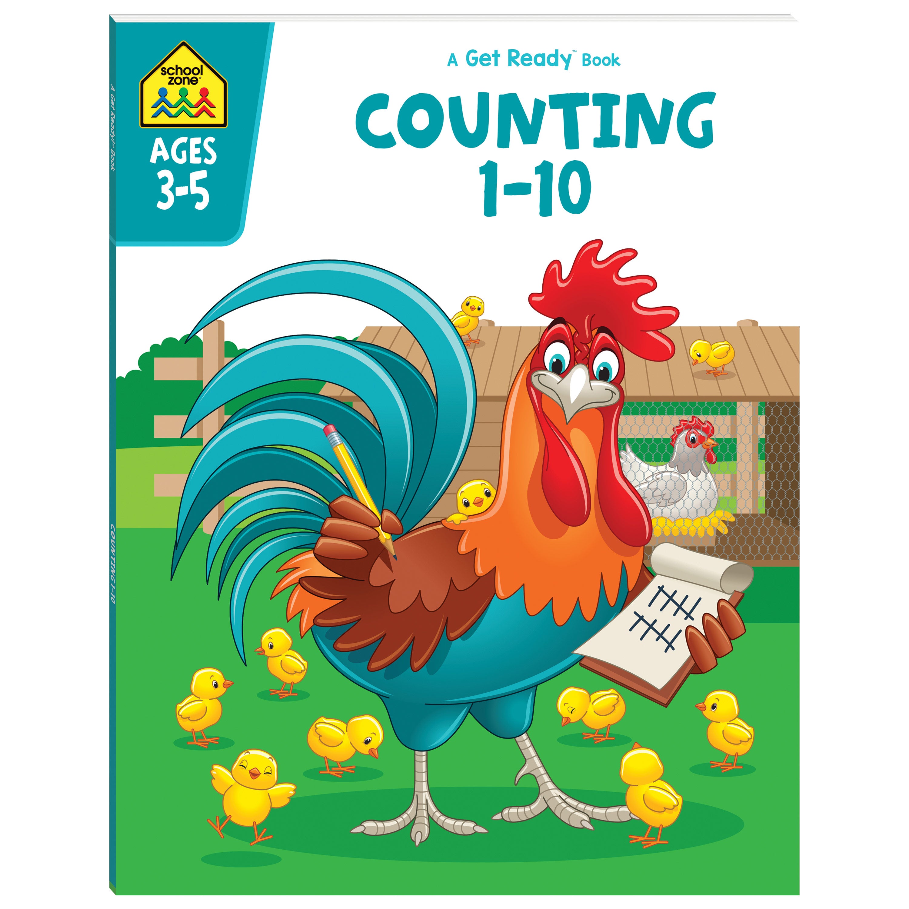 School Zone Get Ready Counting 1-10