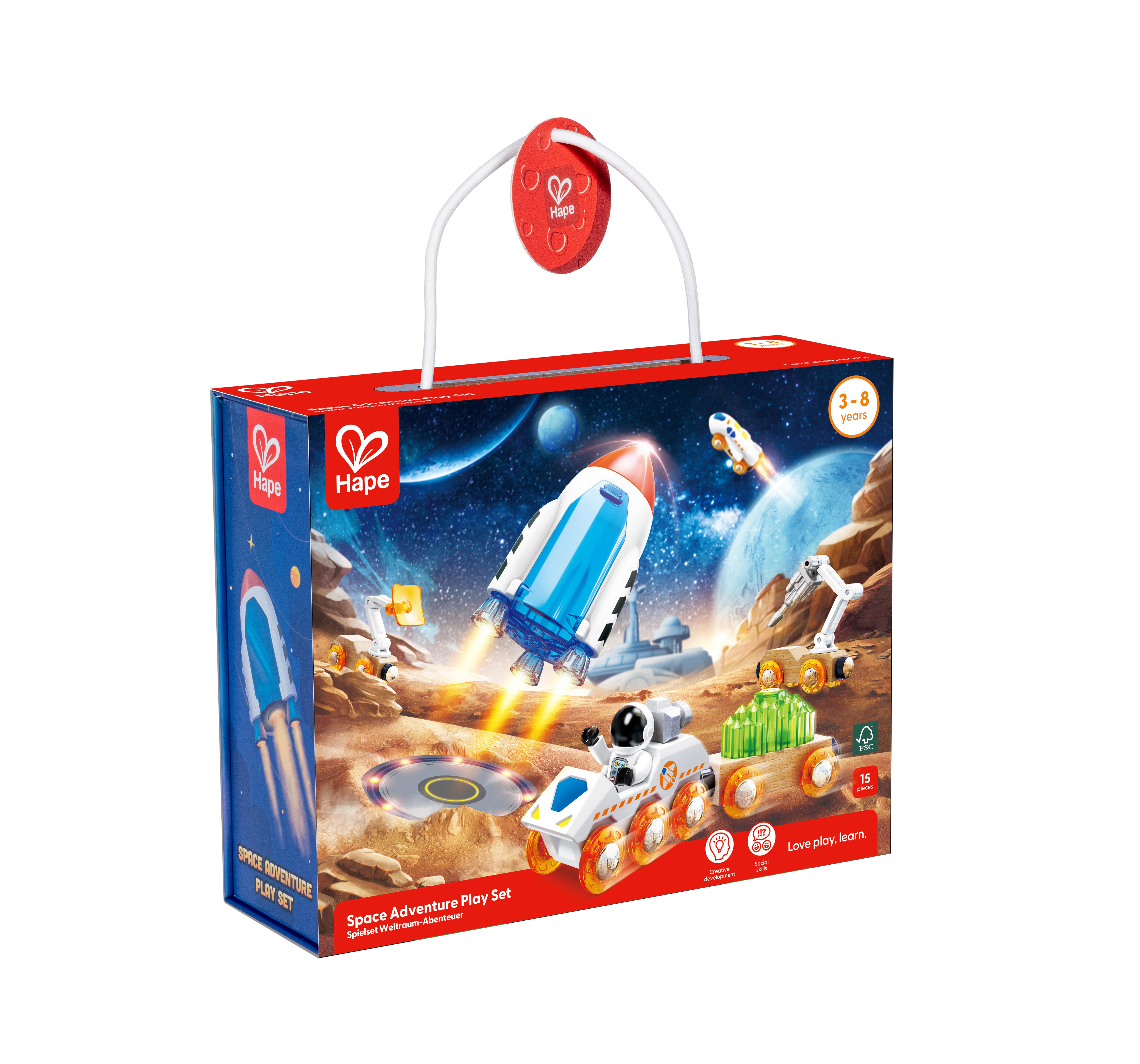 hape-space-adventure-play-set