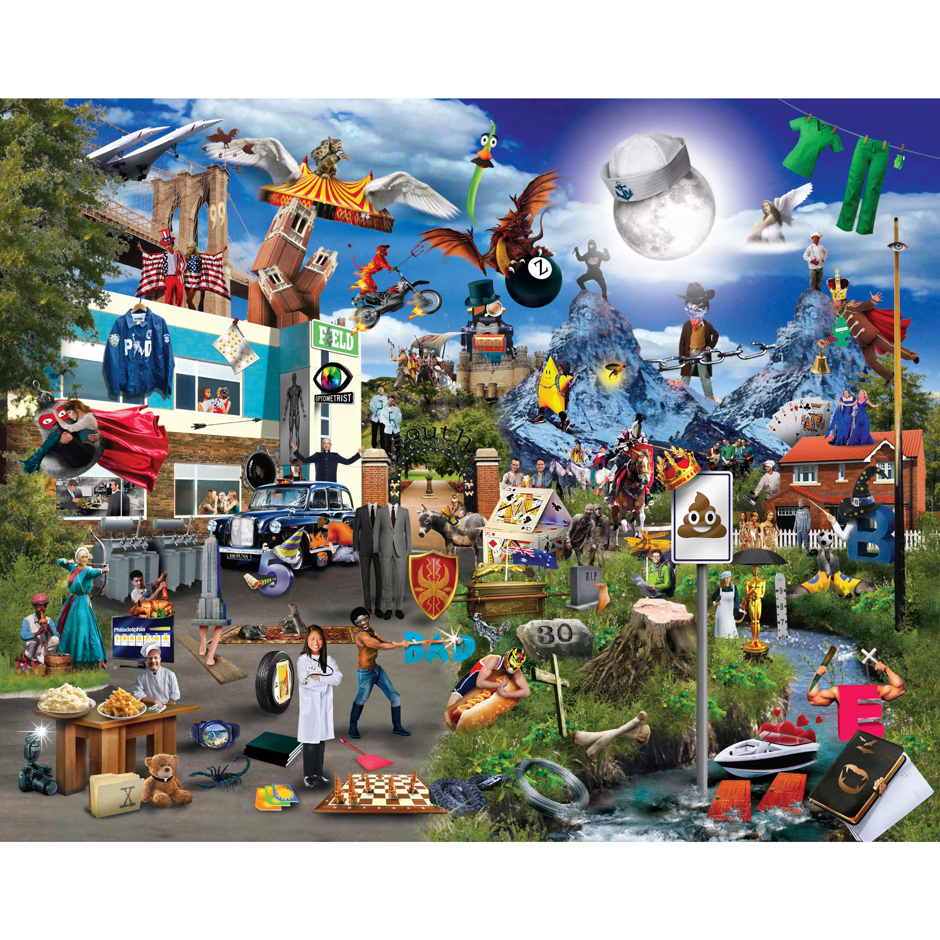 Mindbogglers 1000pc Jigsaw TV Shows