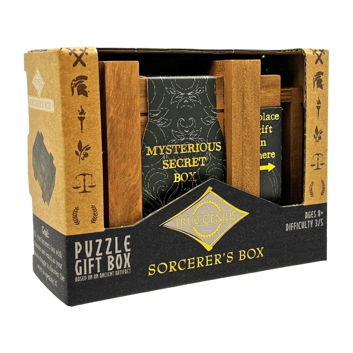 Project Genius Sorcerer's Box Puzzle Gift Box Mechanical Puzzles