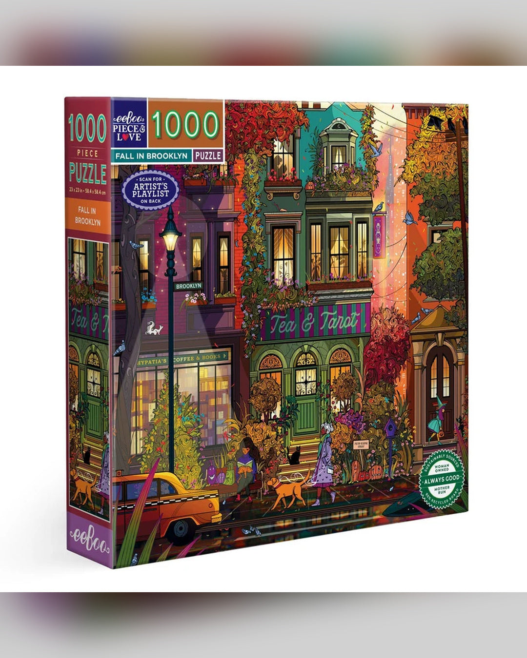 eeBoo 1000pc Puzzle Fall in Br