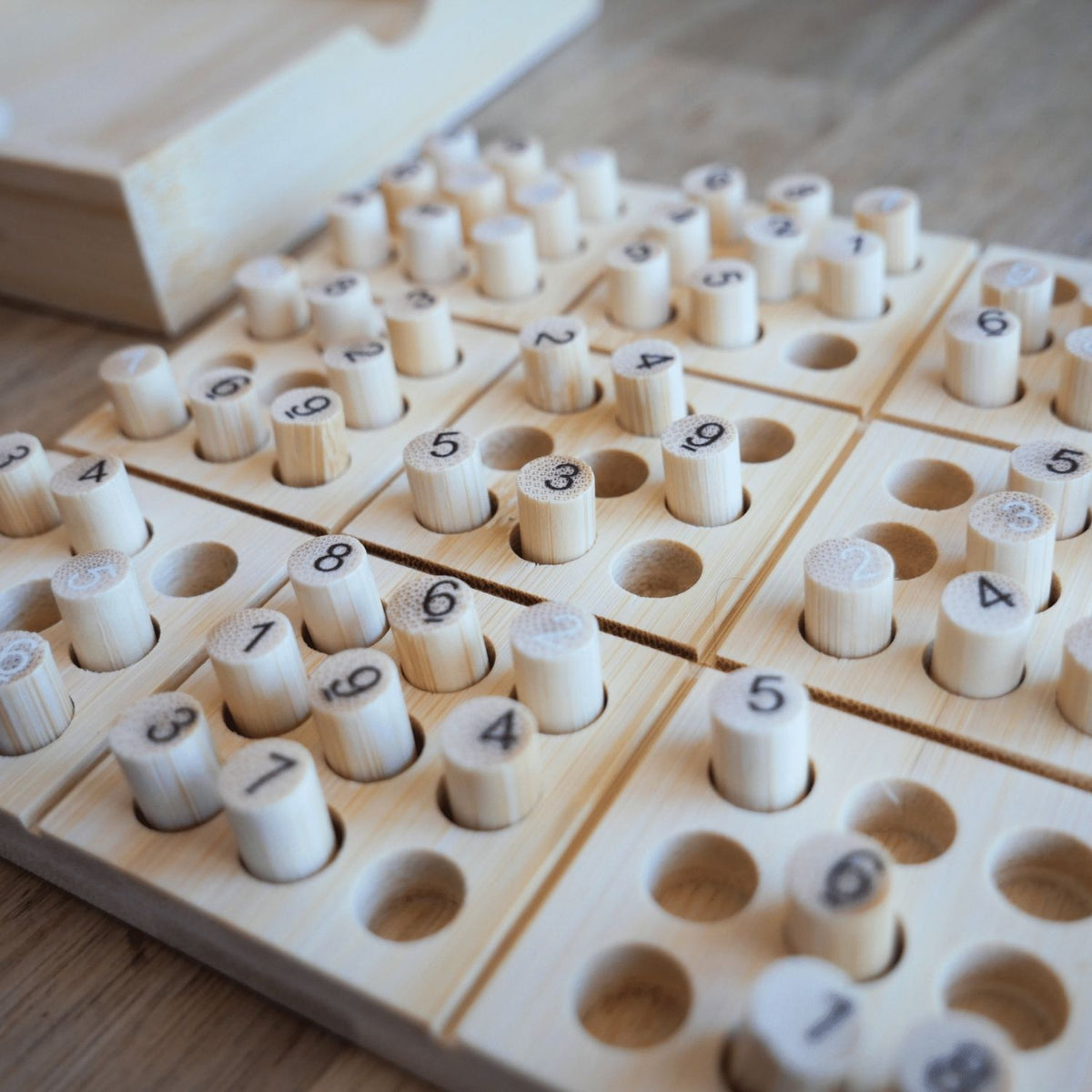 Project Genius Bamboo Sudoku Logic Puzzle Game Toys