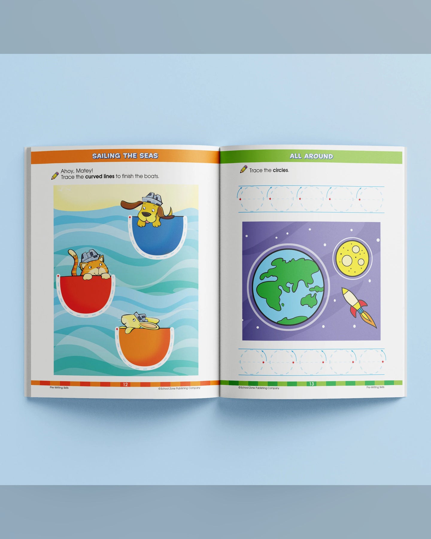 School Zone Giant Preschool Workbook-1