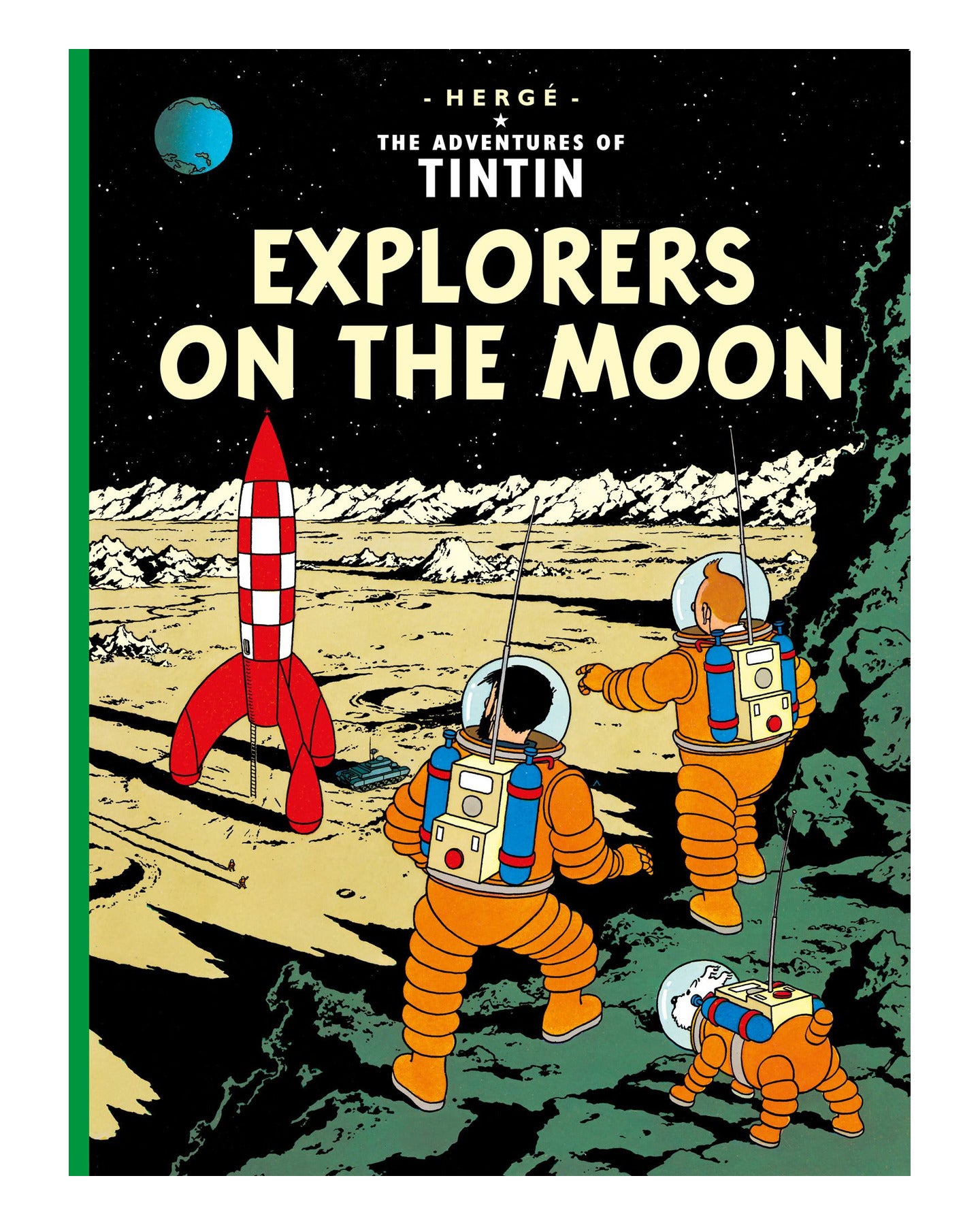 Tintin Explorers on the Moon by Herge