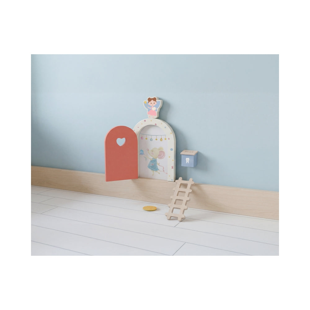Hi Pando Tooth Fairy Set with wooden miniature door and accessories
