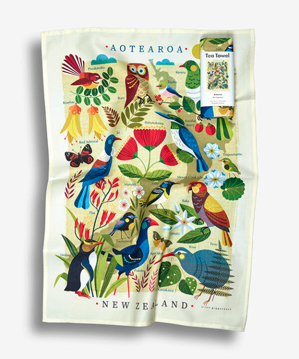 Aotearoa Tea Towel