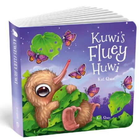 Kuwis Fluey Huwi Board Book BB