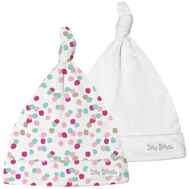 Silly Billyz Gumnut Babyhat 2pk