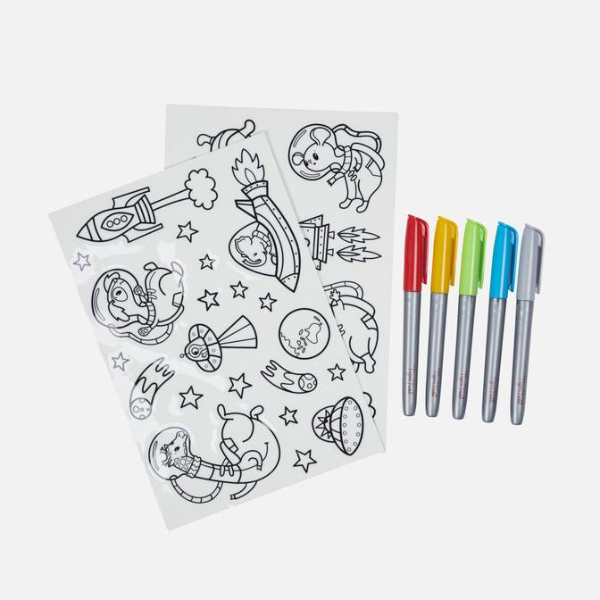 Tiger Tribe Movable Wall Art - Space Animals