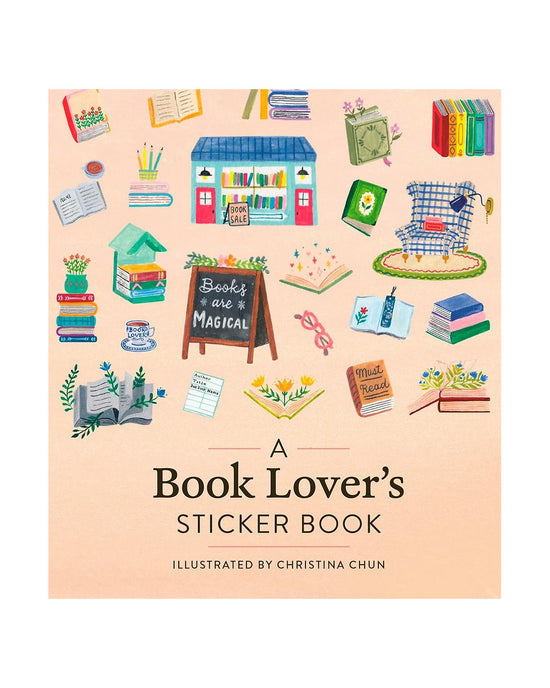 A Book Lovers Sticker Book