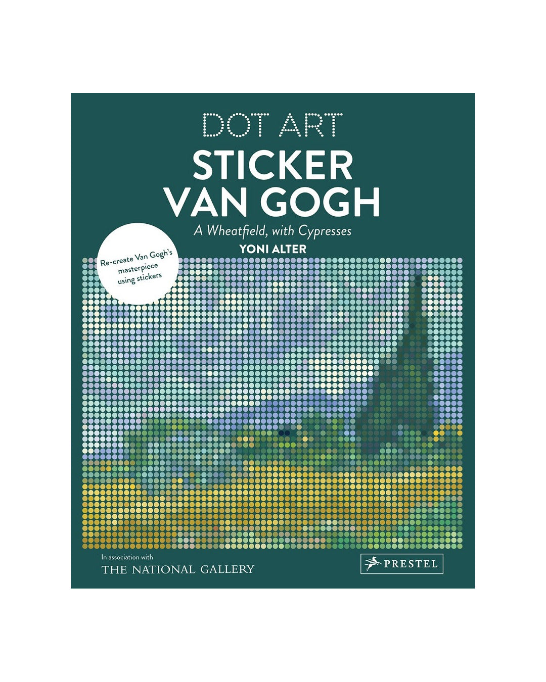 Dot Art Sticker Van Gogh by Yoni Alter