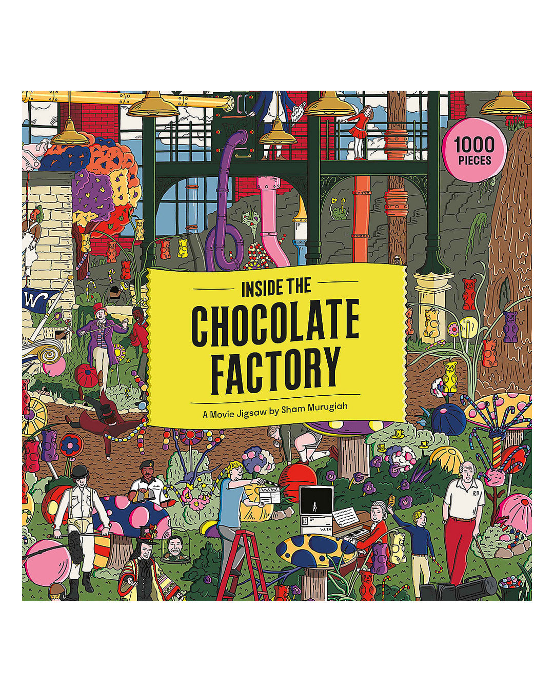 Inside the Chocolate Factory 1000-Piece Puzzle