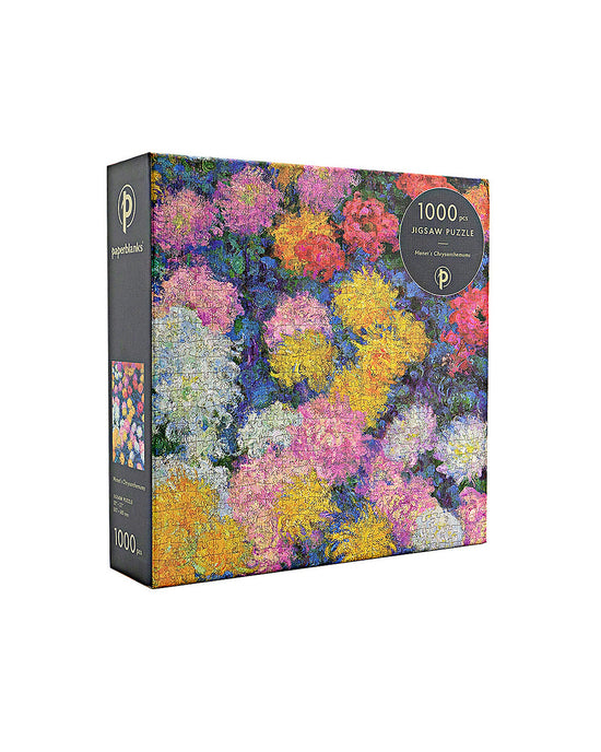 Monet's Chrysanthemums 1000-Piece Jigsaw Puzzle
