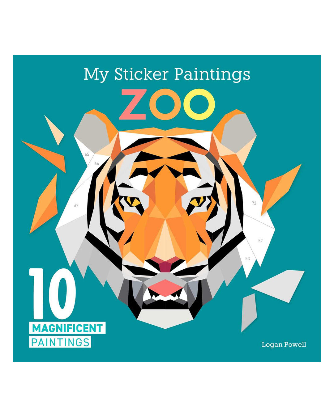 My Sticker Paintings: Zoo by Logan Powell