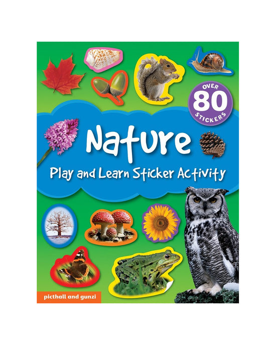 Play and Learn Sticker Activity Book - Nature