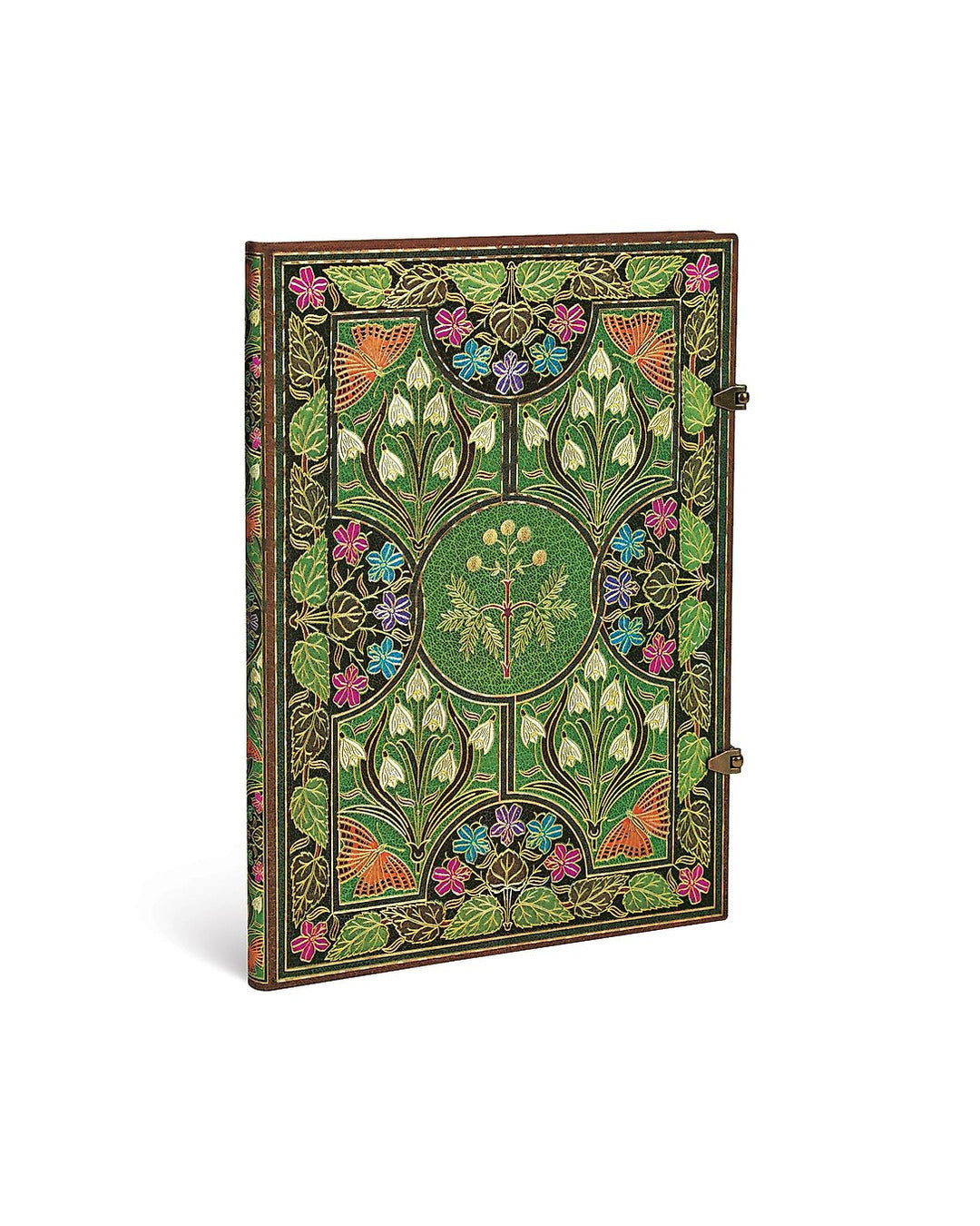 Poetry in Bloom Grande Unlined Hardcover Journal Clasp