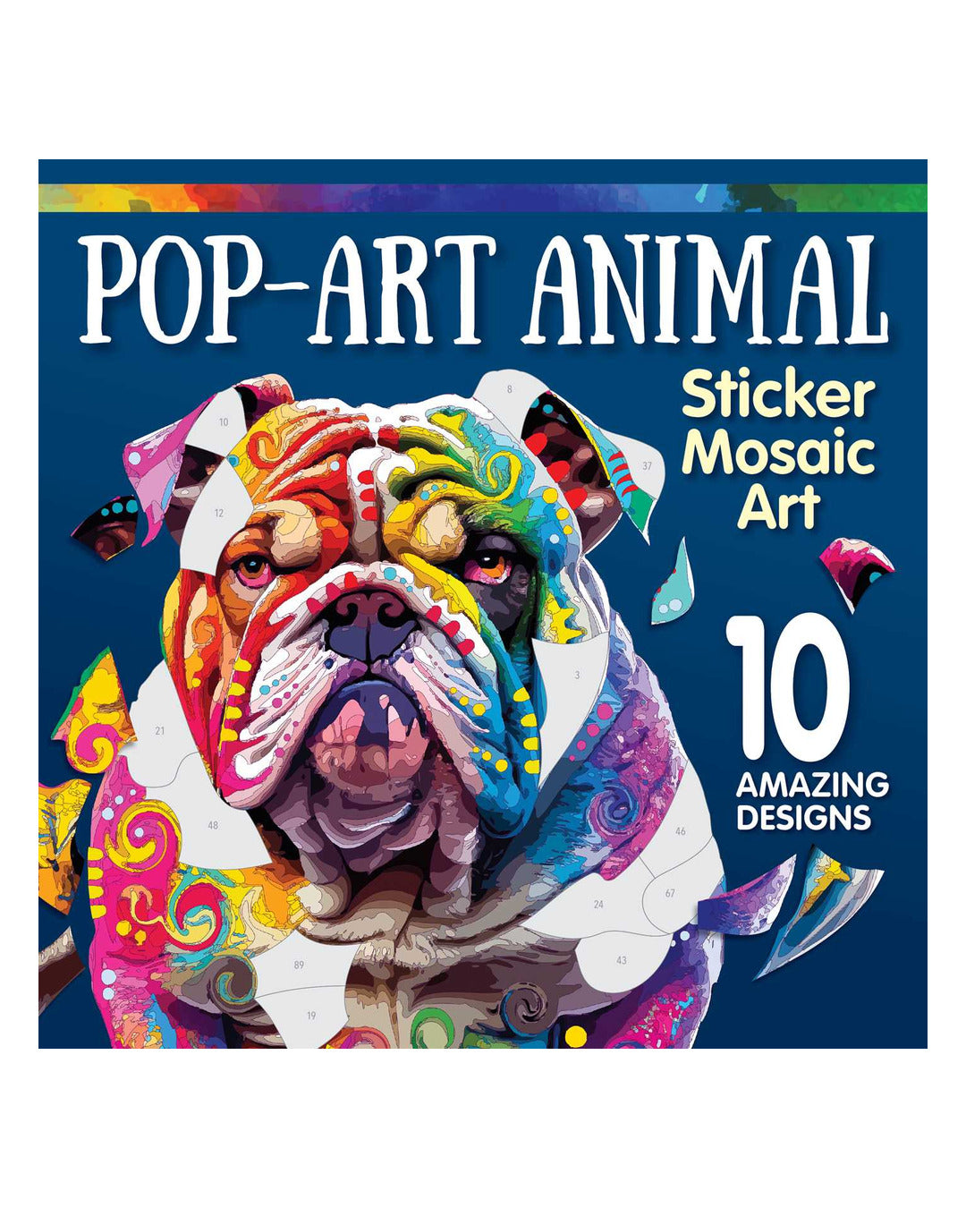 Pop Art Animals Sticker Mosaic Art: 10 Amazing Designs by Dean Russo