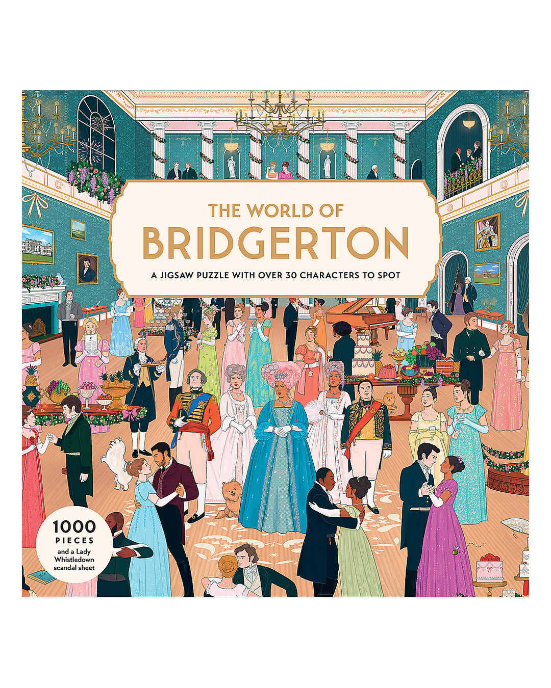 The World of Bridgerton 1000-Piece Jigsaw Puzzle