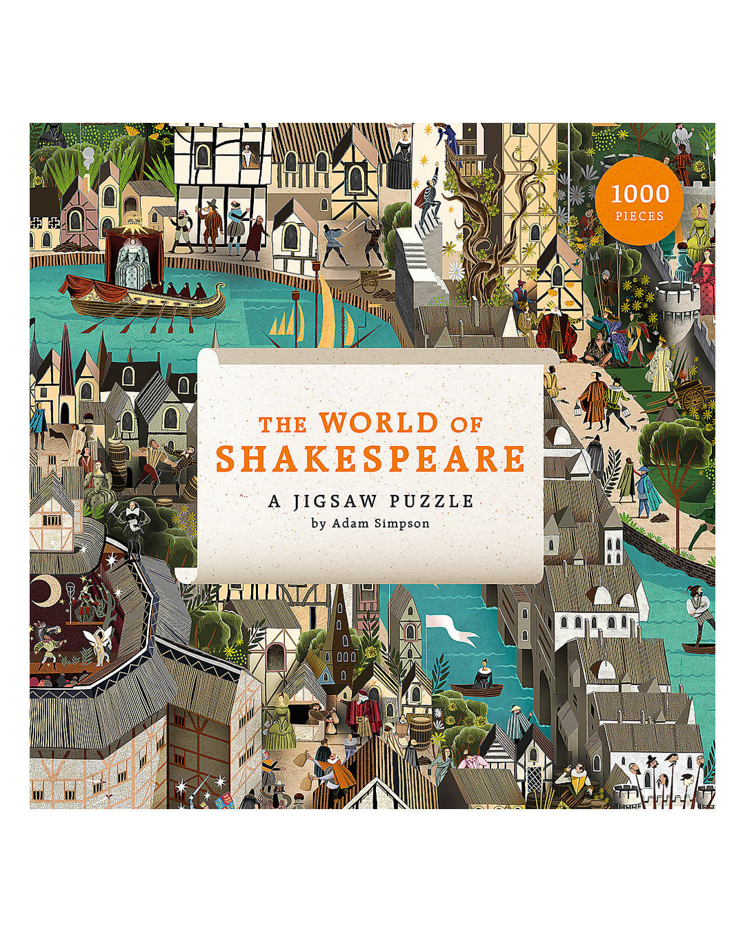 The World of Shakespeare 1000-Piece Puzzle