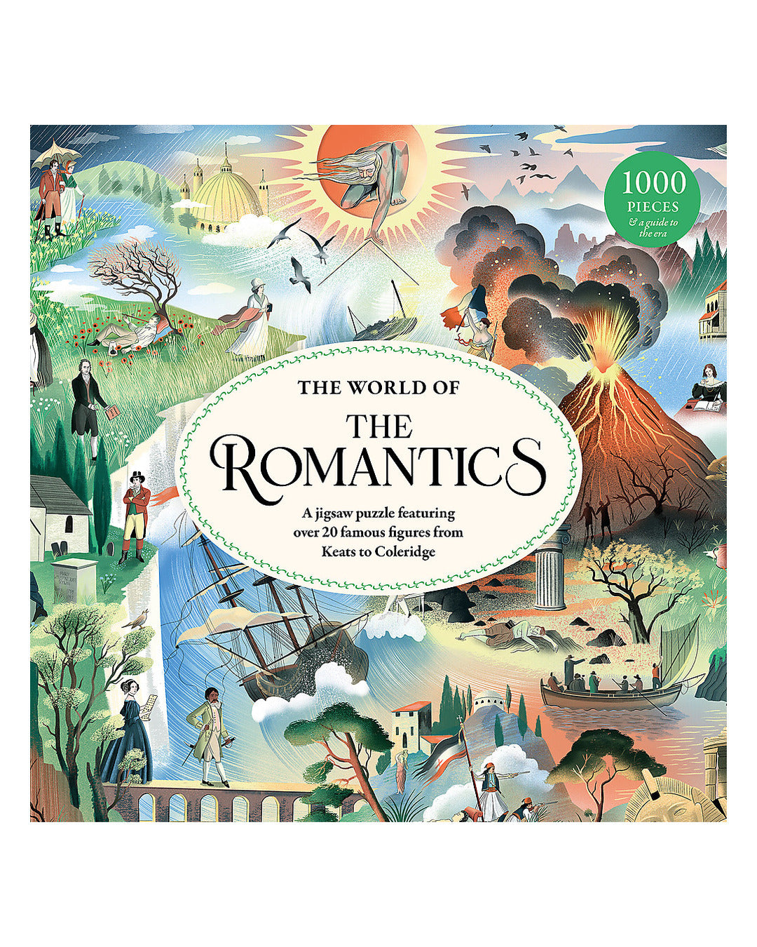 The World of the Romantics 1000-Piece Puzzle