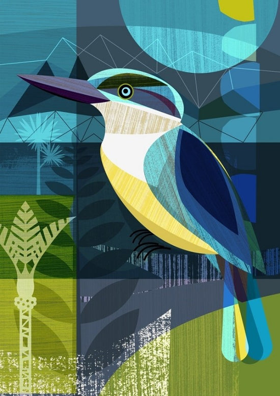 New Zealand Kingfisher: Ellen Giggenbach