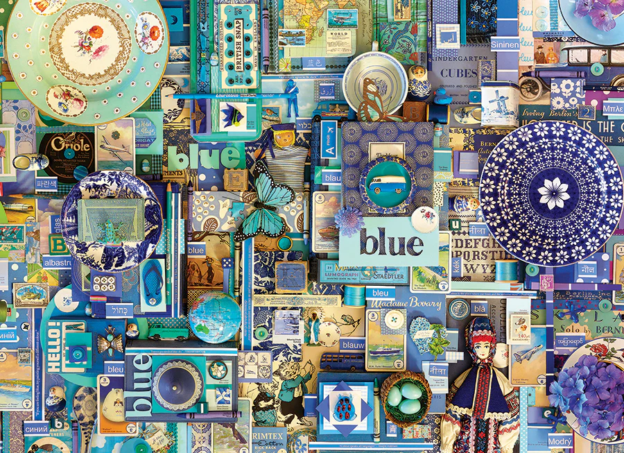 The Rainbow Project 1000pc BLUE, Compact
