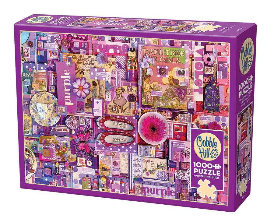 THE RAINBOW PROJECT-PURPLE, 1000PCS, Compact