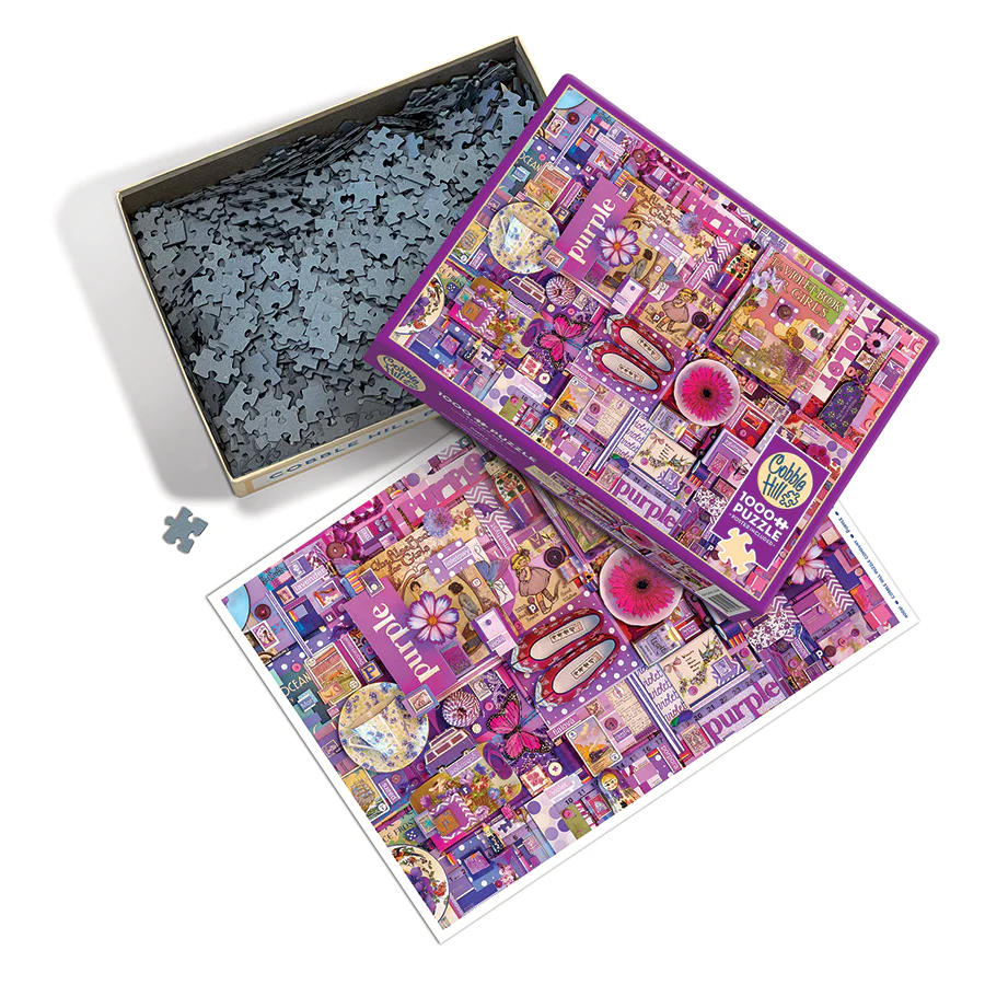 THE RAINBOW PROJECT-PURPLE, 1000PCS, Compact
