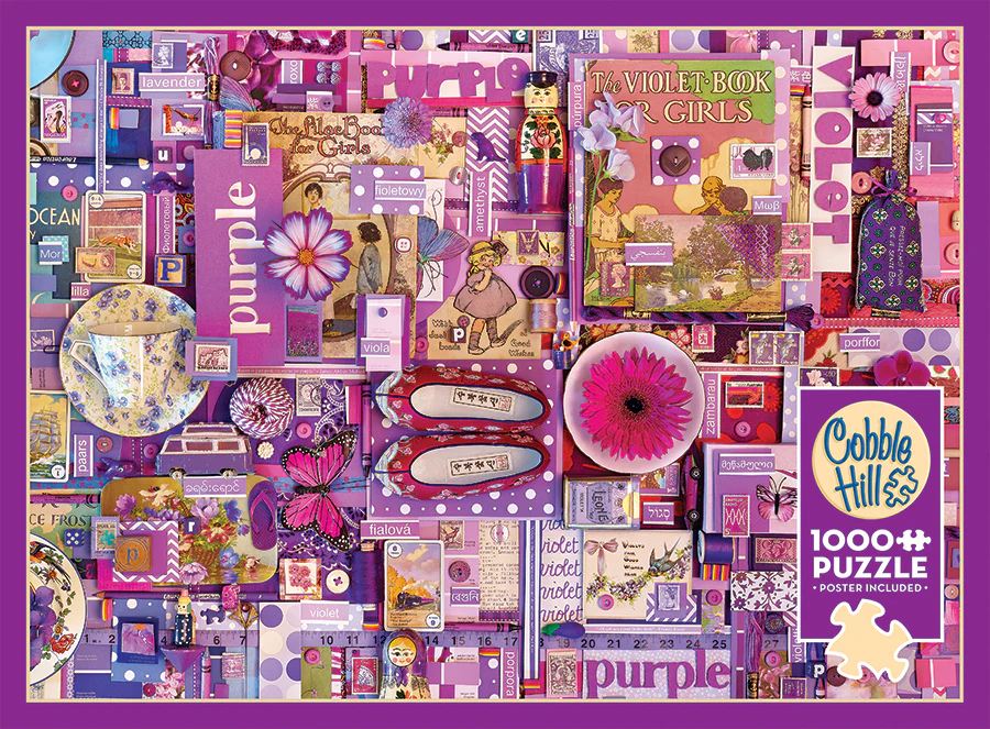 THE RAINBOW PROJECT-PURPLE, 1000PCS, Compact