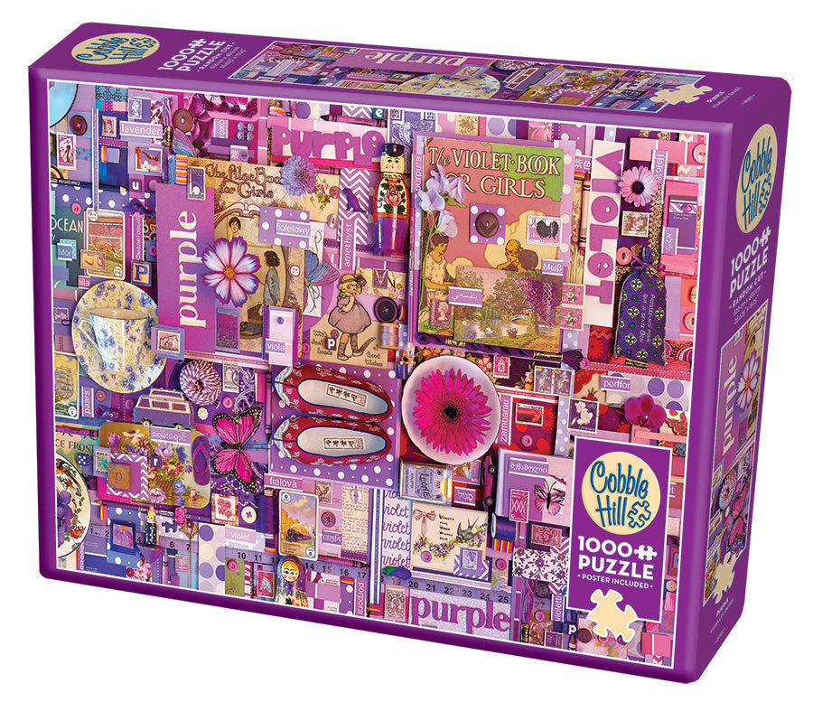 THE RAINBOW PROJECT-PURPLE, 1000PCS, Compact