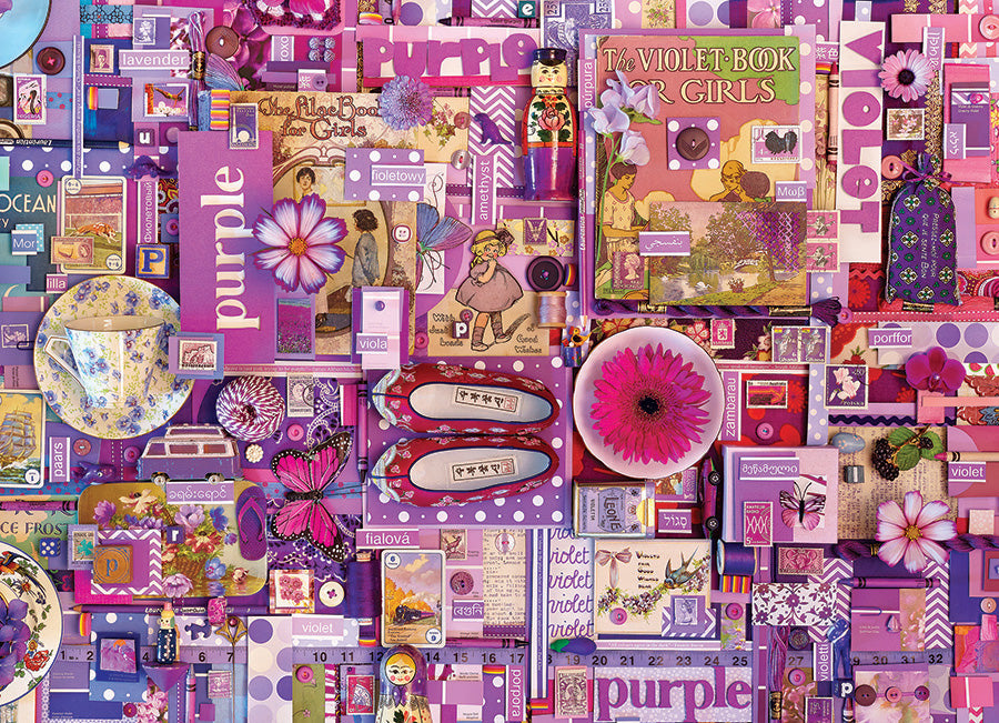 THE RAINBOW PROJECT-PURPLE, 1000PCS, Compact