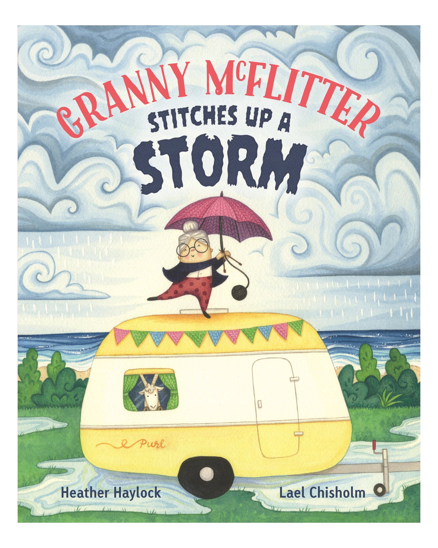 Granny McFlitter Stitches Up a by Heather Haylock